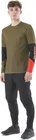 Pánsky dres s dlhým rukávom Mavic Deemax Enduro Pro Olive/Spicy Orange