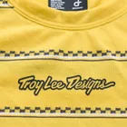 Dámsky dres s krátkym rukávom TLD Lilium Ride Tee Checked Out Butter