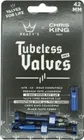 Bezdušové ventily Peaty's X Chris King (MK2) Navy 42 mm