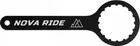 Stredové zloženie NOVA RIDE Road Ceramic BSA 30mm - červené