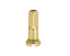 Niple hliníkové 2x14mm, zlaté
