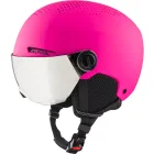 ALPINA Juniorská lyžiarska prilba ZUPO VISOR Q-LITE pink matt