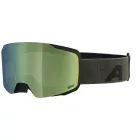 ALPINA Lyžiarske okuliare TAOS Q-LITE black-olive/mirror green