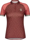 Dámsky dres Scott Endurance 30, krátky rukáv, Brick Red/Rust Red, XL