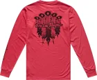 Pánsky dres s dlhým rukávom TLD Skyline Ride Tee Feathered Ember Red