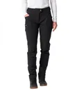 Vaude cyklistické nohavice Qimsa Light Softshell, dámske, black