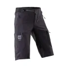 LEATT šortky MTB Gravity 4.0, Ghost Black