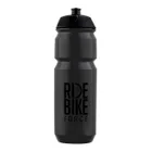 Force fľaša F RIDE BIKE 0,75 l, transparentná celočierna