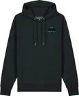 Mikina s kapucňou Peaty's Pubwear Sunrise Black