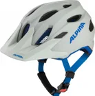 ALPINA Cyklistická prilba Carapax JR šedo-modrá matná