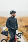 Vaude cyklistický dres Matera LS, pánsky, black