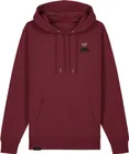 Mikina s kapucňou Peaty's Pubwear Summit Burgundy