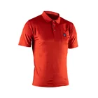 LEATT Polo tričko Team krátky rukáv, Chili Red