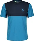 Pánsky dres Scott Trail Flow DRI, krátky rukáv, Atlantic Blue/Midnight Blue, M