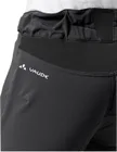 Vaude cyklistické nohavice Qimsa Softshell II, dámske, black/black