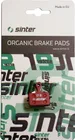 Brzdové platničky Sinter Shimano K Type Red