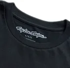 Tričko s krátkym rukávom TLD Feather Black / Black