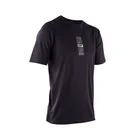 LEATT tričko Core, Black/Green