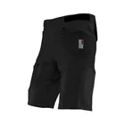 Leatt krátke cyklo nohavice MTB AllMtn 3.0, pánske, black