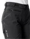 Vaude cyklistické nohavice Qimsa Softshell II, dámske, black/black