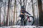 FORCE dres RECKLESS dlhý rukáv, čierno-oranžový