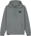 Mikina s kapucňou Peaty's Pubwear - Descend / Mid Heather Grey