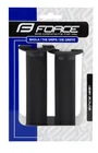 FORCE gripy BMX130 gumové, čierne, balené