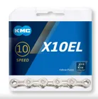 KMC Reťaz X 10 EL strieborná 114 článkov