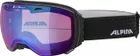 Lyžiarske okuliare Alpina BIG HORN QVM čierne matné, QVM blue sph