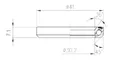 FSA ložisko hl. zloženia-TH-873/DJ ACB 36°x45° 1-1/8 Single S MR040-OD 41