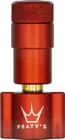 Hlavica CO2 pumpy Peaty's Holeshot Red