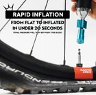 CO2 pumpa + bombičky 2 ks Peaty's Holeshot - Road & Gravel (16 g) - Bourbon