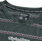 Pánsky dres s dlhým rukávom TLD Skyline Fakie Ride Tee Stripe Dark Forest