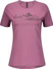 Dámske tričko Scott Trail MTN DRI Graphic, krátky rukáv, Cassis Pink