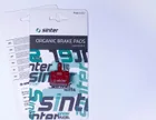 Brzdové platničky Sinter Shimano B Type Red