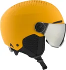 ALPINA Juniorská lyžiarska prilba ZUPO VISOR Q-LITE ohnivo žltá