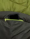 Vaude spací vak Sioux 400 II SYN, avocado, ľavý