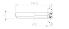 FSA ložisko hl. zloženia-SL Micro ACB Light 45°x45° 1-1/4 MR082R-OD 46.8
