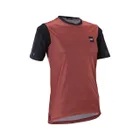 LEATT dres krátky rukáv MTB Trail 3.0 Women, Dusty Red