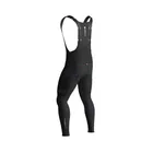 LEATT cyklistické dlhé gate Bib Long MTB ThermaFlow 4.0, Black