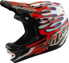 Prilba TLD D4 Composite MIPS Overspray White / Red