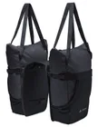 Vaude dvojitá taška na nosič TwinShopper, black