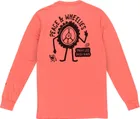 Detský dres s dlhým rukávom TLD Skyline Ride Tee P&W Melon