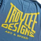 Pánsky dres s dlhým rukávom TLD Skyline Ride Tee Handlebar Slate