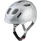 ALPINA cyklistická Junior prilba XIMO 2, silver flower gloss