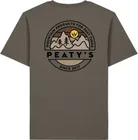 Tričko s krátkym rukávom Peaty's Pubwear - Playground / Mocha