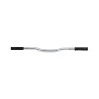 LEATT MTB riadidlá + gripy Launch Control 6.0 Ø35mm, strieborné