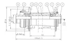 Novatec D791SB-CL-12, predný náboj, 24 dier, 12x100, OEM