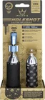 CO2 pumpa + bombičky 2 ks Peaty's Holeshot - MTB (25 g) - Turquoise