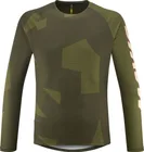 Pánsky dres s dlhým rukávom Mavic Deemax Enduro Camo/Olive